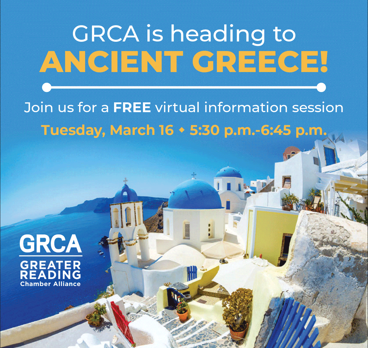 Whether you're in need of a Valentine's Day gift ❤️ or a girls trip...Give the gift of Greece! 🇬🇷

GRCA is headed to Ancient Greece in October 2021! Learn more at our upcoming information session ➡️ tinyurl.com/yyrg74mb

#greece #travel #girlstrip #valentinesdaygift