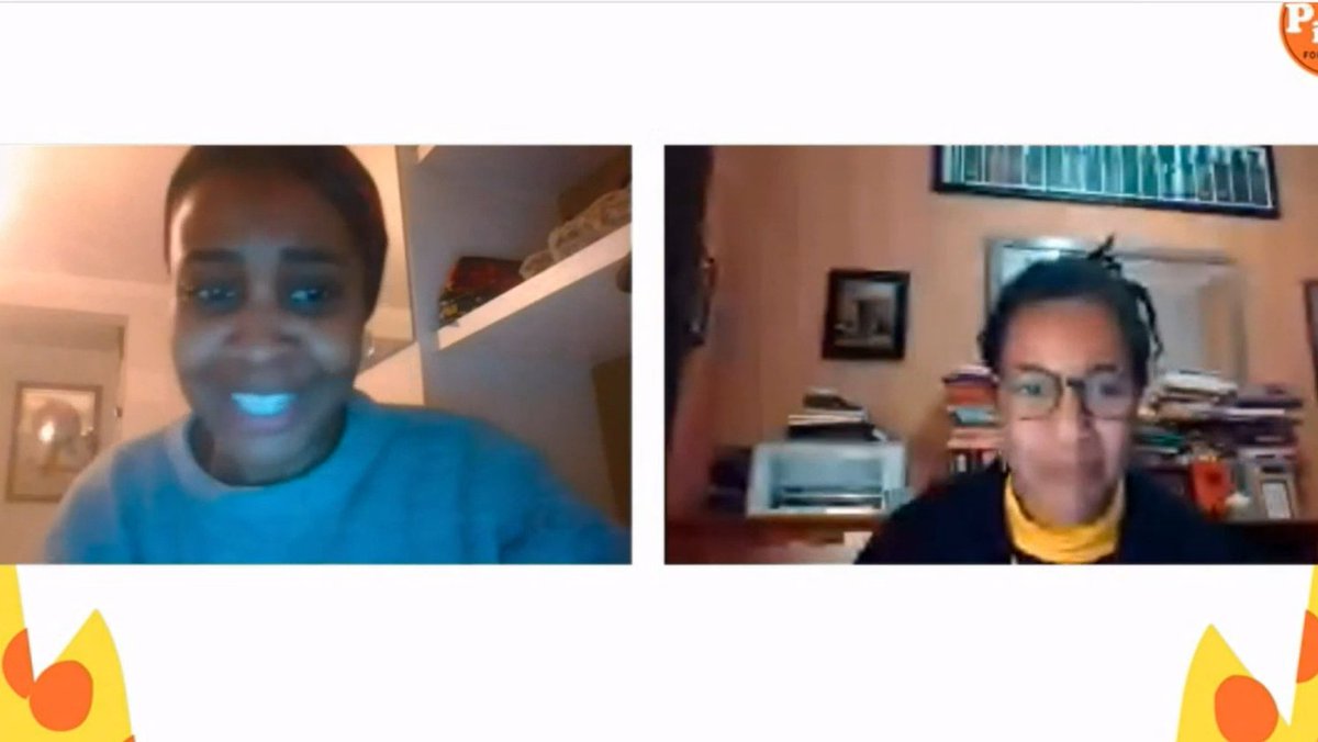 "It's my fifth zoom call of the day, I'm propped up by a toblerone."Now at  @PizzaForLosers it's the inspirational  @MsIbegbuna interviewed by (the equally inspirational)  @Camalamalamz.What happens when you set something up and you leave but you don't leave well?