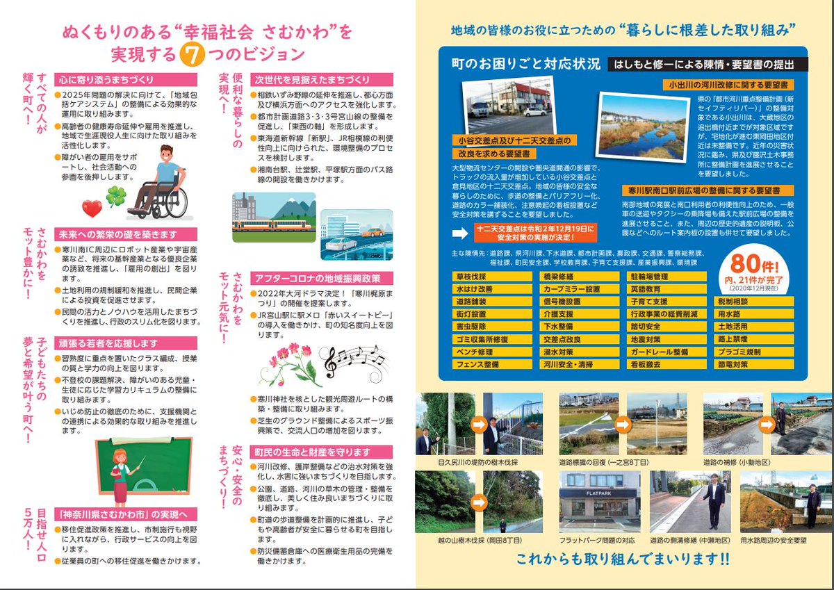 shuchuan_HRP's tweet photo. 寒川町町議会議員選挙
2月2日(火)告示　2月7日(日)投開票となります。

町民の皆様の暮らしが安全で豊かになるために、取り組んでまいります。

何卒ご支援の程、宜しくお願い致します。 https://t.co/MBIDtn8hOm