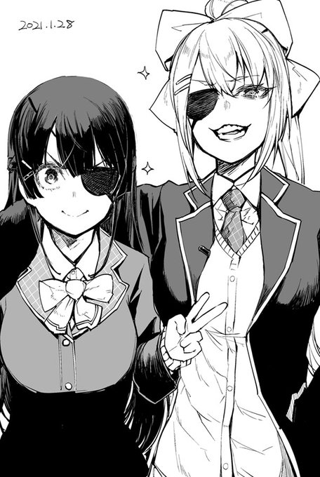 存じているVの方にアイパッチつけたい病がたまに出る 