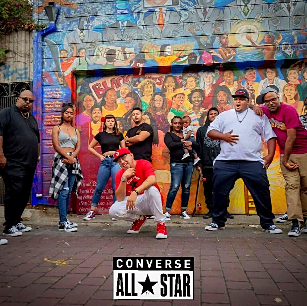 DEZZDMH's tweet photo. Does video shoot, great times in my old neighborhood.  @Converse #GotMyChucksOn #DMHLabel #DMH #chuckedout #foreverchuck @DaMaddHouze https://t.co/2PZSmKMd3s