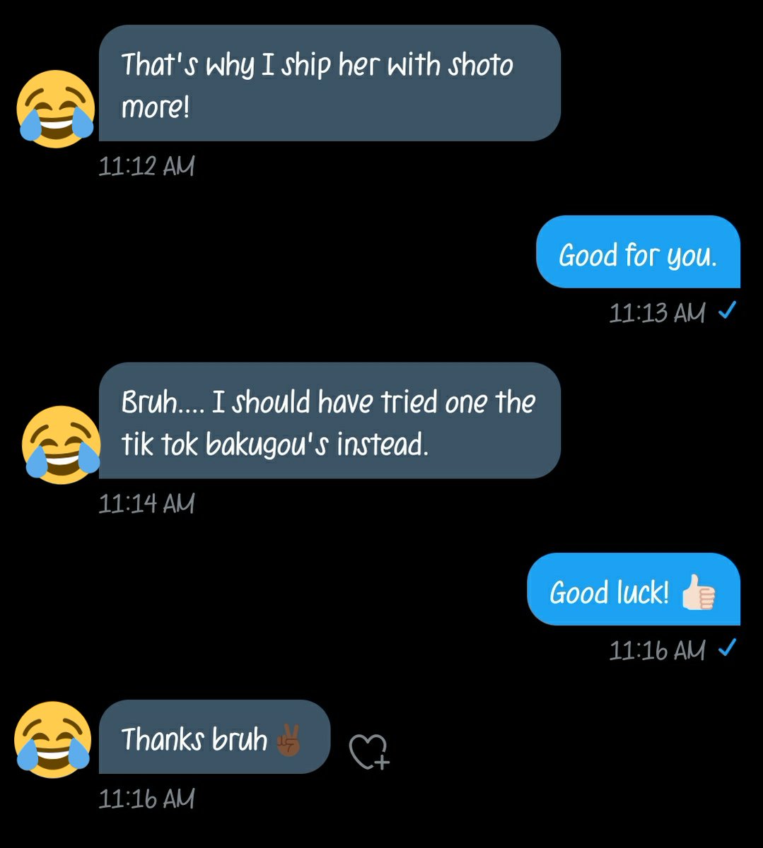 You come into my dms, say that I'm rude when I've never spoken to you before, and then say that my girl is better off with one of my friends?  
This is why I don't like dumbasses.