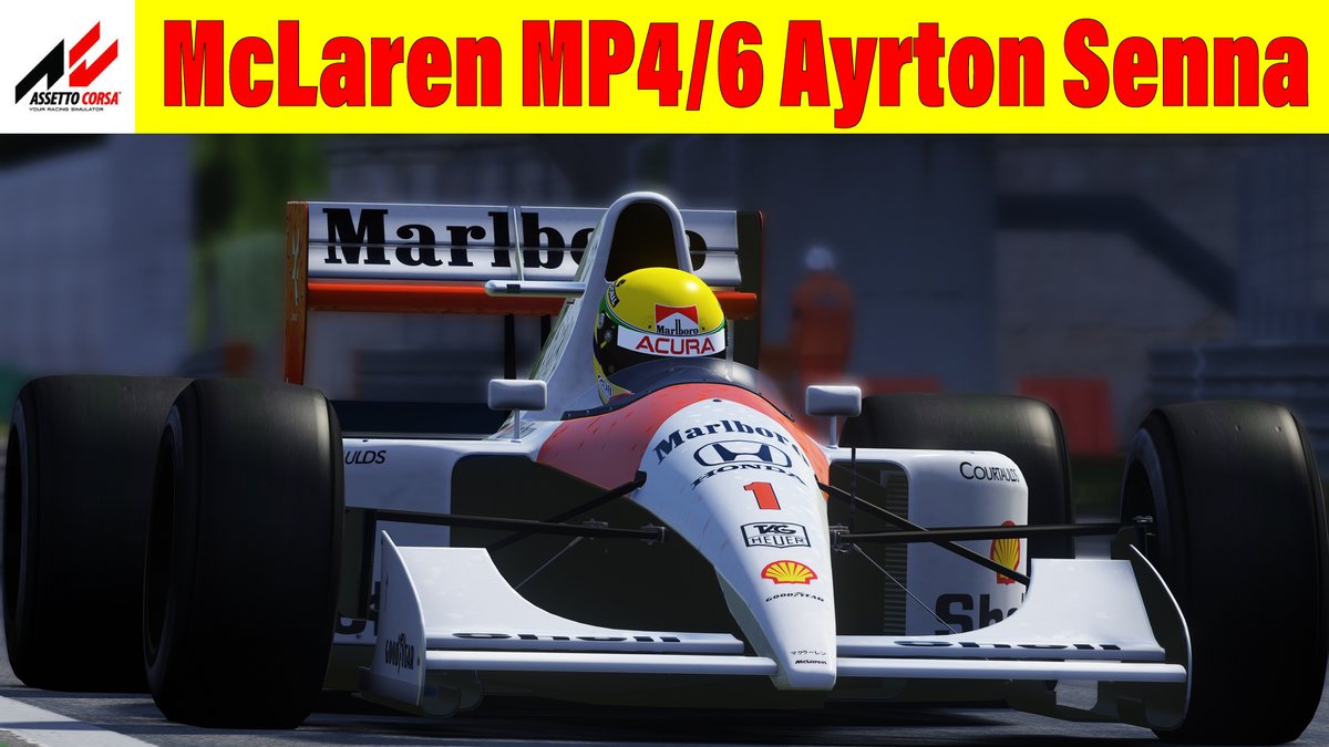 projectcanna's tweet photo. McLaren HONDA MP4/6 練習走行 / Assetto Corsa / Logitech G29 GamePlay 
https://t.co/BryVub5BlC  

#AssettoCorsa #ACMOD https://t.co/0L1qFBbWPr