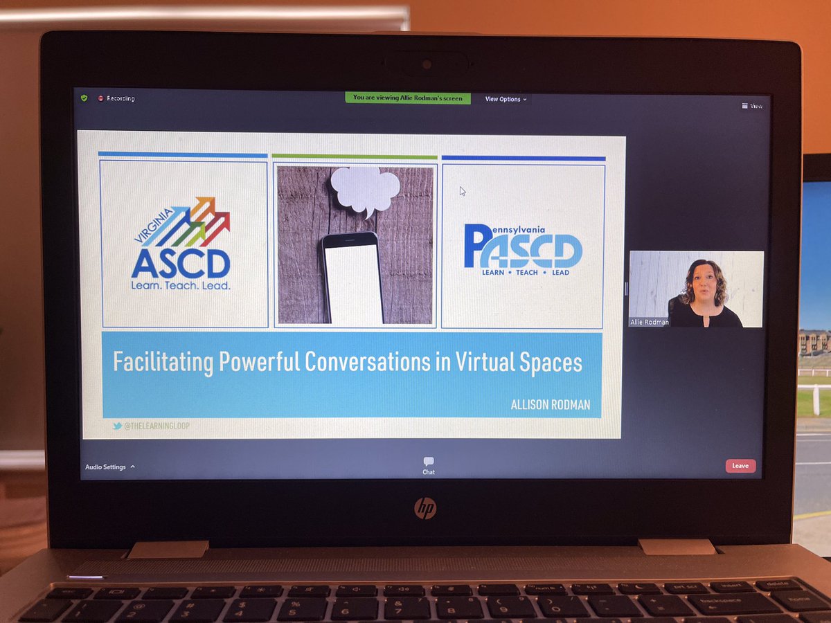 cynthiaslindsay's tweet photo. π€© Really enjoyed @vascd @thelearningloop #FacilitatingPowerfulConversationsinVirtualSpaces webinar! ππ» #MutualCommitments resonates with me! β€οΈ @NeabscoPrincip1 @blevecchi https://t.co/BNS05E4y7H