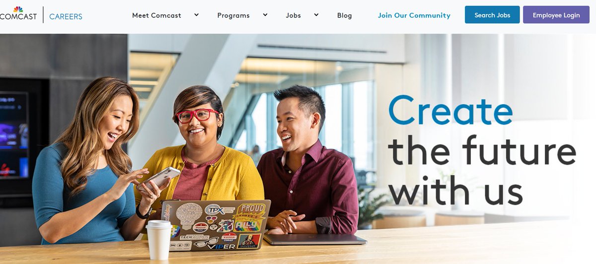 16/ Netflix, oops, I mean Comcast "create the future with us"
