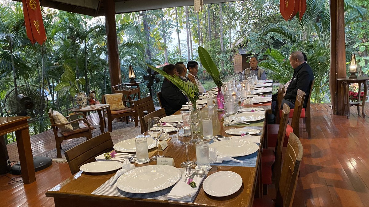 nanseasons's tweet photo. ขอบคุณคณะ ท่านบัณฑูร ล่ำซำ ที่มารับประทานอาหารที่ น่าน ซีซั่นส์ ทางผู้บริหารและพนักงานรู้สึกเป็นเกียรติเป็นที่ได้รับใช้ท่านและคณะ โอกาสหน้าหวังว่าจะมีโอกาสได้ดูแลท่านอีก

#ที่พักน่าน #โรงแรมน่าน #รีสอร์ทน่าน #ที่พักจังหวัดน่าน #nanresort #nanhotel #gonantour #บัณฑูรล่ำซำ https://t.co/EYx04UNsR0