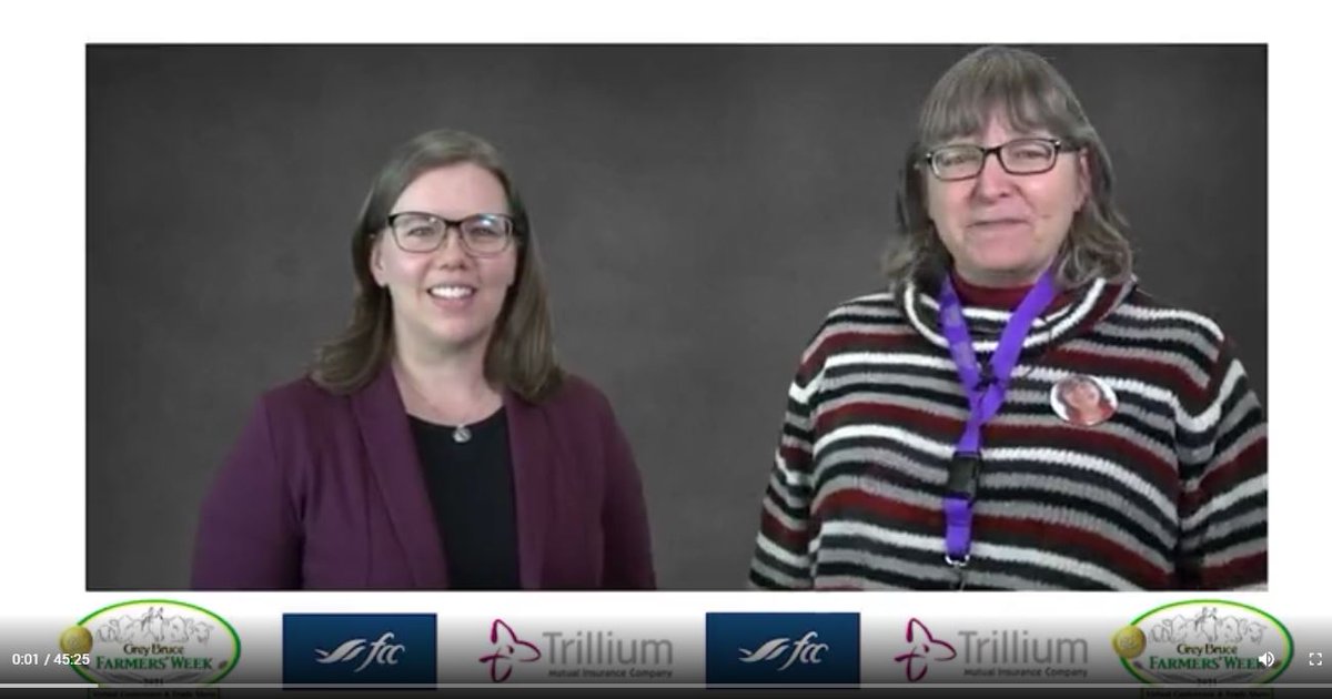 GBFarmersWeek's tweet photo. It's #BellLetsTalkDay, &amp; #GBFW21 would like to share this amazing video for the next 48 hrs. Jackie Ralph &amp; Becky Hunt #CMHAGreyBruce @CMHAOntario chat about #mentalhealth &amp; #Agriculture. Enjoy! https://t.co/aAYSLj6mMN
#Ontag #CdnAg #Mentalhealthmatters #FarmersMentalHealth https://t.co/sL9pwu66Sc