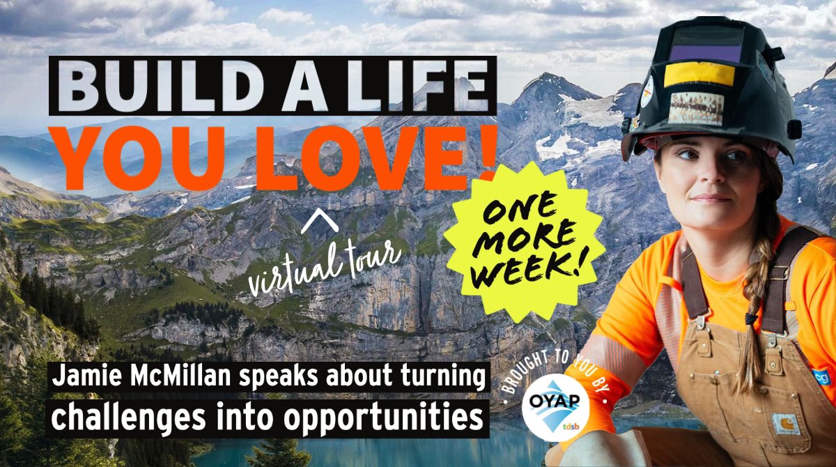 Hey <a href="/tdsb/">Toronto District School Board</a> teachers! We only have Jamie McMillan for one more week! Go to oyaptdsb.com right now to find out more and book a presentation for your students!