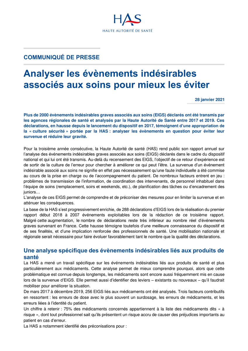 Haute Autorité de santé tweet media