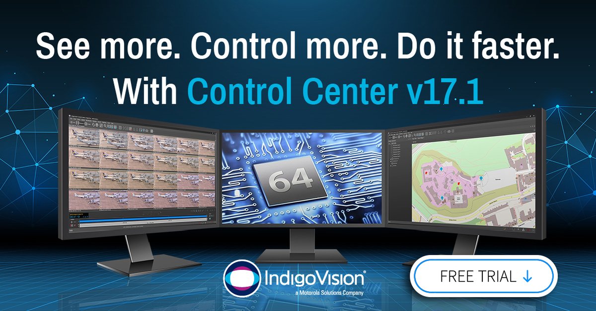 IndigoVisionLtd's tweet image. With our Control Center VMS, security teams can pull up footage from any camera in seconds, giving complete situational awareness of any incident. Test it for yourself with a free 45-day trial: bit.ly/3sUKZSR
#CCTV #VideoSecurity #SoftwareTrial