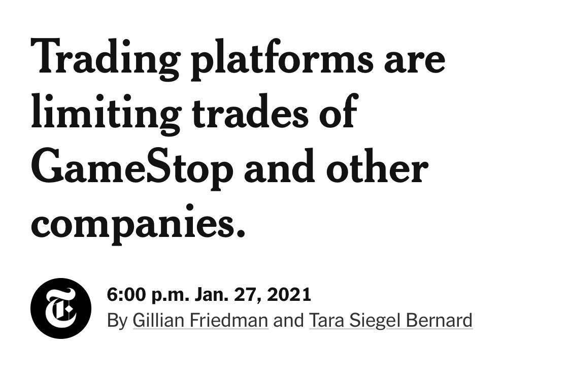 interesting how the "free market" stops all trading as soon as poor people profit from it