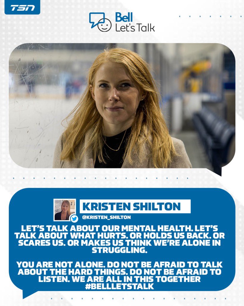 A message from some of our team on #BellLetsTalk day.