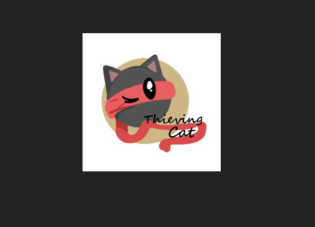 itdanielst's tweet photo. Update of our project!😍
--------------------
Alice did a great job with our group logo!

--Thieving Cat--

Stay tuned for more!!

#itfactory #keuzenproject #thomasmore #teamwork #AI https://t.co/LGFNJSwalO