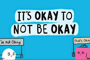 It’s ok to not be ok #BellLetsTalk #SickNotWeak