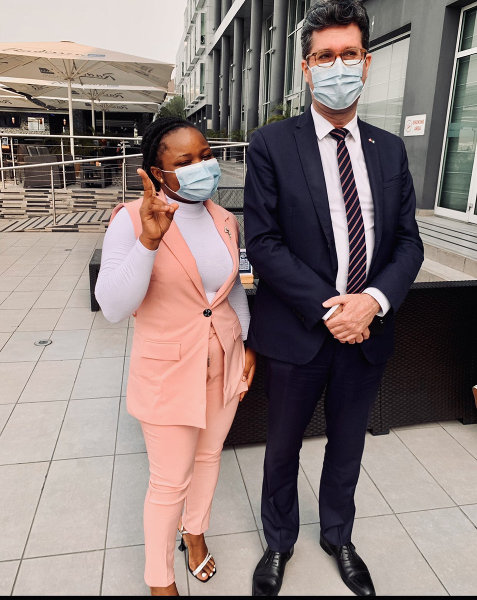 SavvyRinu's tweet photo. I met with the Canadian High Commissioner to Nigeria yesterday.

We had a very insightful discussion on human rights and Nigerian youths inclusivity in social change &amp; reforms. https://t.co/Nojz2htkum