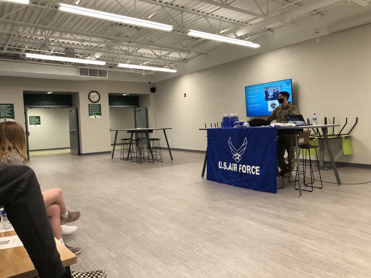 Mr. Keating (@mrkeating_bhs) on Twitter photo It’s always great to host the <a href="/usairforce/">U.S. Air Force</a> and have <a href="/BadinHS/">Badin High School</a> students hear about the options available to them. Thank you @BadinCounseling for setting this up for our students! It’s always great to host the <a href="/usairforce/">U.S. Air Force</a> and have <a href="/BadinHS/">Badin High School</a> students hear about the options available to them. Thank you @BadinCounseling for setting this up for our students!