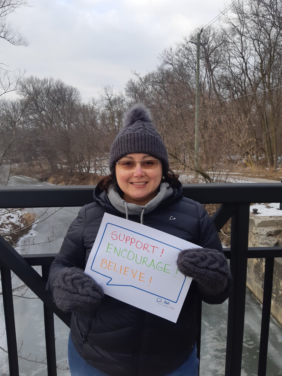 Today is #BellLetsTalk Day Bell Day. When it comes to mental health, now more than ever, every action counts. Here is Edna, a Housing Support Worker with the Community Homes for Opportunity Team telling us how she is creating positive change. <a href="/snapdNewmarket/">snapd Newmarket</a> <a href="/snapdAurora/">snapd Aurora</a>