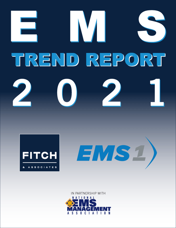 PinnacleEMS's tweet photo. The Fitch &amp; Associates, EMS1, NEMSMA 2021 EMS Trend Report Survey is ready for your responses! Gathering this year's data is more important than ever to understand the past and prepare for the future.

Please take a moment to fill out the survey:
https://t.co/0sD76YQEl3 https://t.co/HVayyABgKU