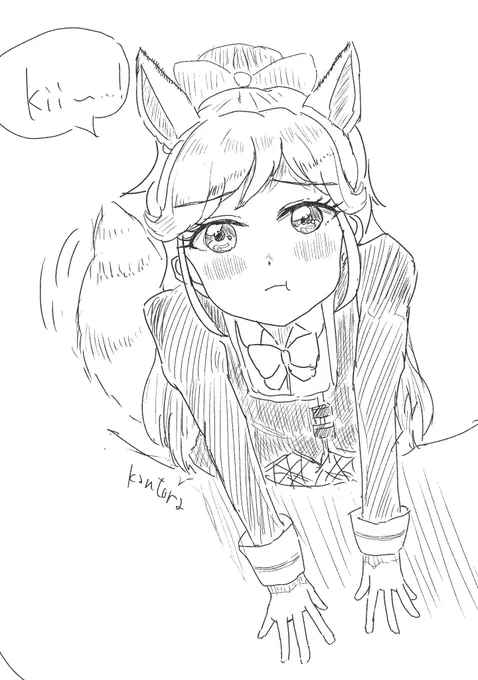 お題 きつね
セイラギツネ
#アイカツ版深夜の真剣お絵描き60分一本勝負
#aikatsu 