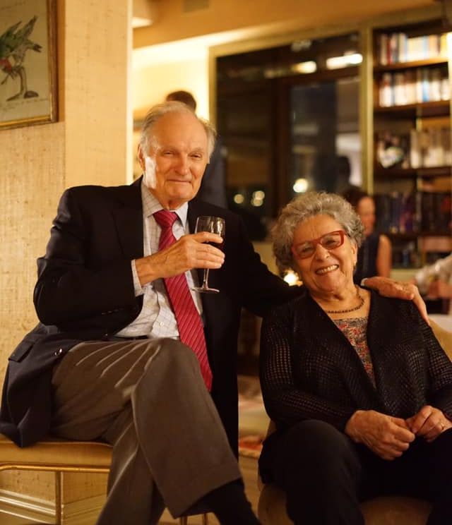 Happy birthday to the incomparable Alan Alda!  We are so grateful to you and Arlene for your love and support! <3 