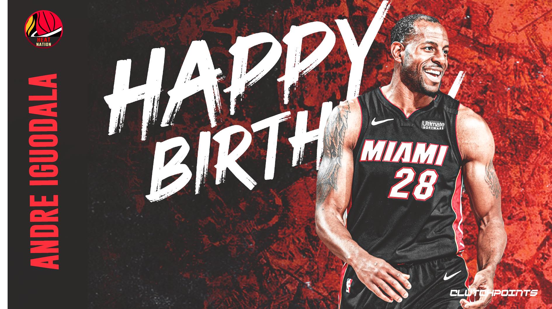 Join Heat Nation in wishing 3x NBA Champion, 2015 FMVP, and 1x All-Star, Andre Iguodala, a happy 37th birthday!  