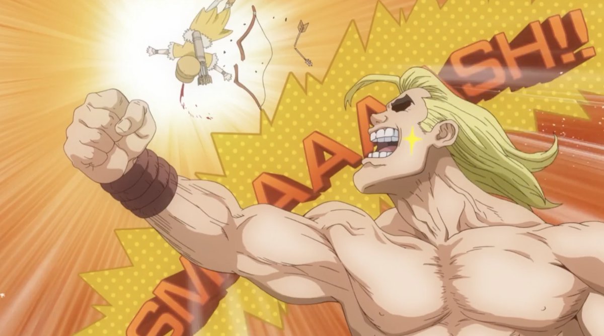 オードリーaudrey That Dr Stone Magma As All Might Smash Reference Tho Lol T Co Acrqoiljhf Twitter