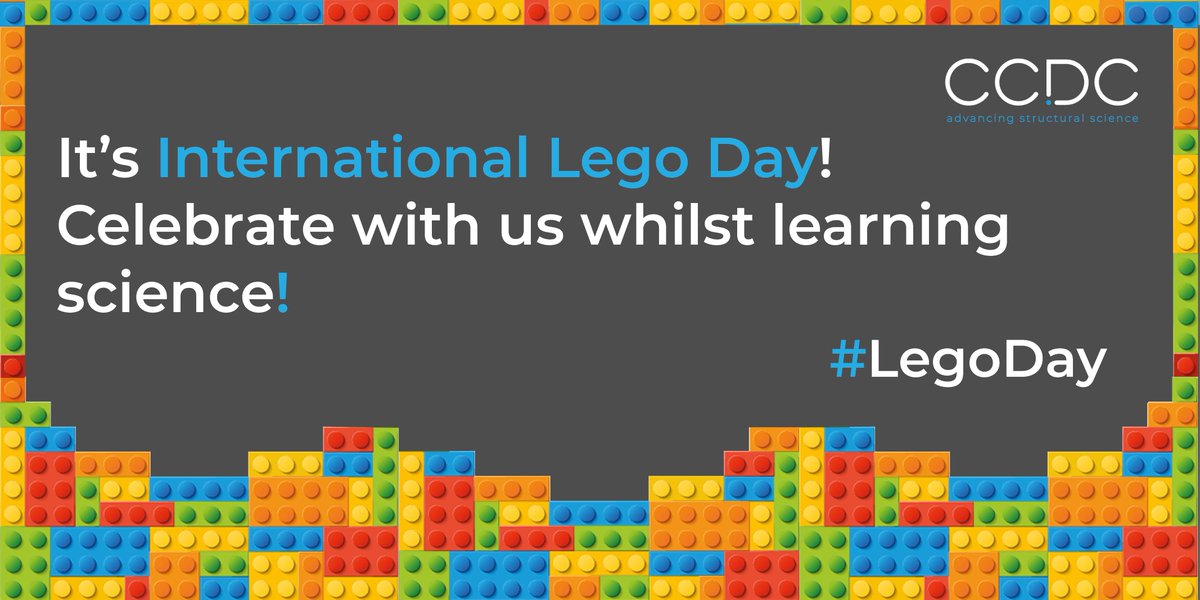 ccdc_cambridge's tweet photo. It's #LegoDay! To celebrate why not combine Lego and science? With our at #CCDChomelearning activity 'Lego, Chocolate and Polymorphs', you can get the best of Lego and science. Find the activity here: https://t.co/LX6WjyYmWH
Happy playing! https://t.co/autwraoxKV