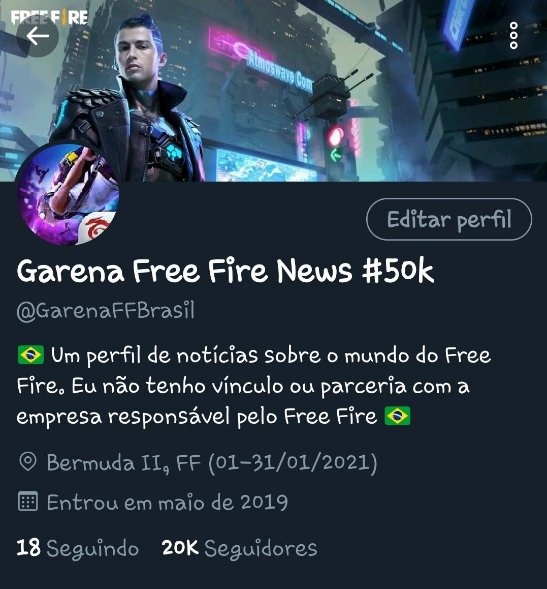 Garena Free Fire News (@GarenaFFBrasil) / X