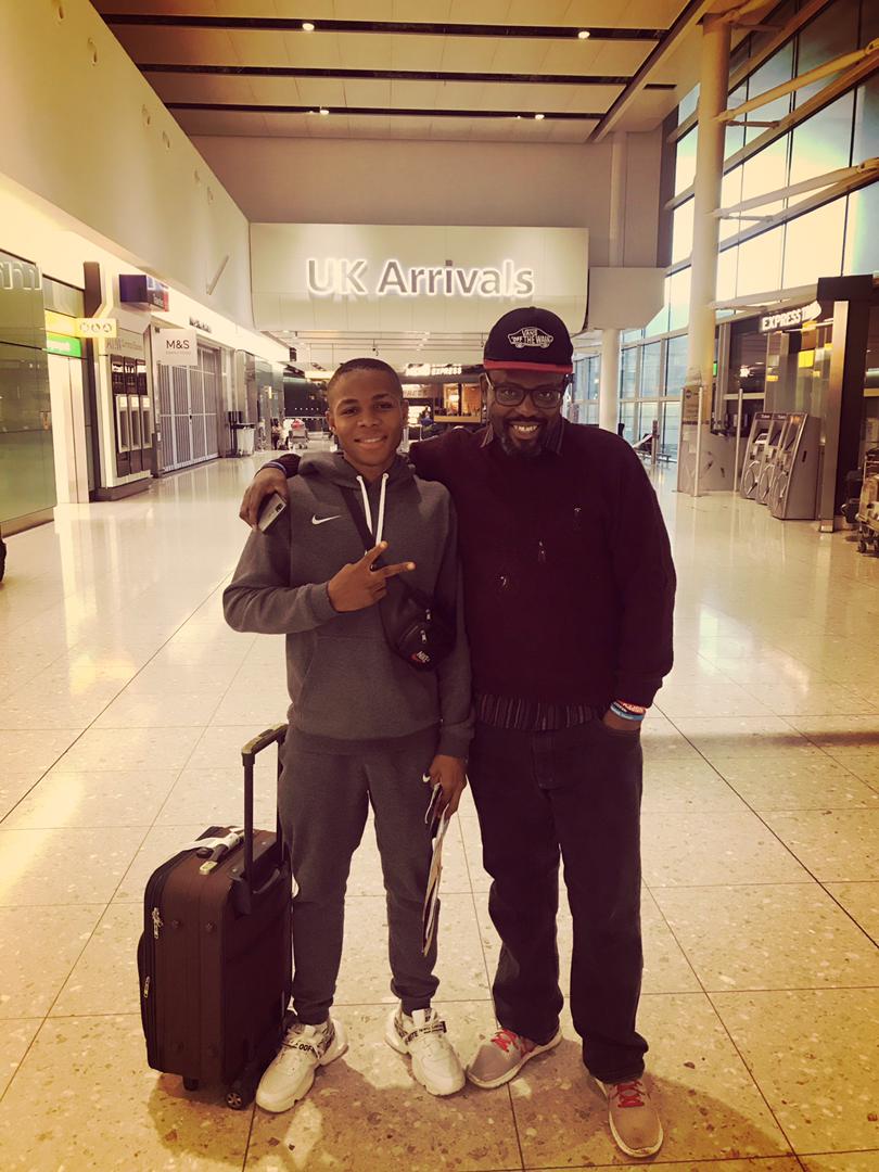 ActivityChamber's tweet image. Our Young Starlet and Leader , captain Nigerian u17 team #Chukwuemeka arrives UK to continue his Football development.

Our proprietor @macho_kingsize with him and he is in good hands.

We expect a big future for him. 

#Activitychambers #Footballagent #Brookehouse