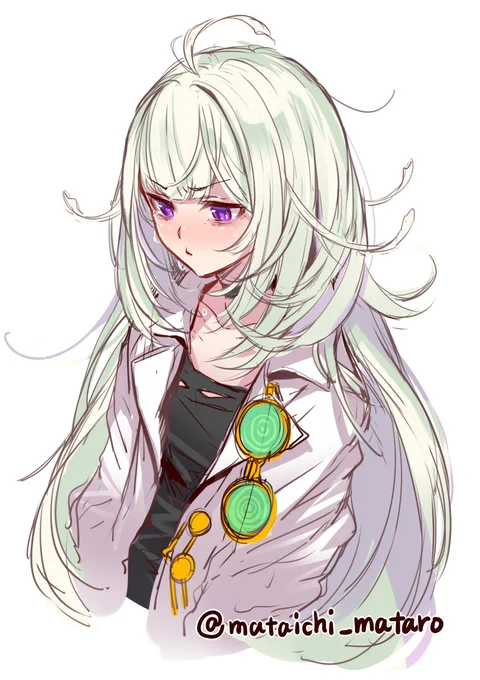 ヘムロックのお落描き。 