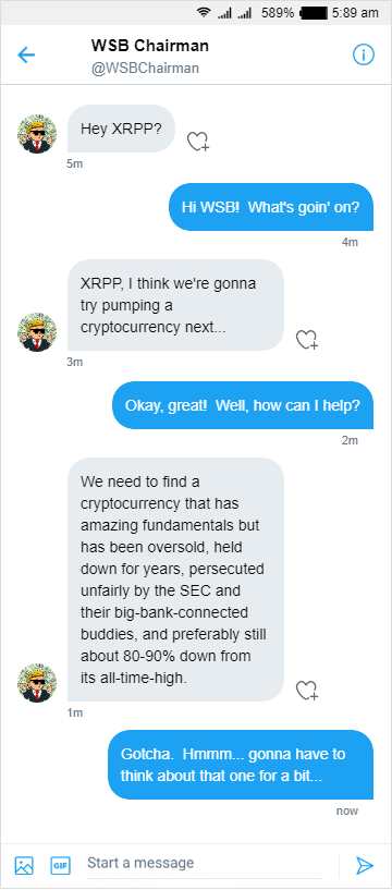 💥 BREAKING 💥

WOW!  <a href="/WSBChairman/">Chairman</a> MESSAGES <a href="/XRP_Productions/">XRPP</a> ABOUT #XRP!!!

😮😮😮😮😮