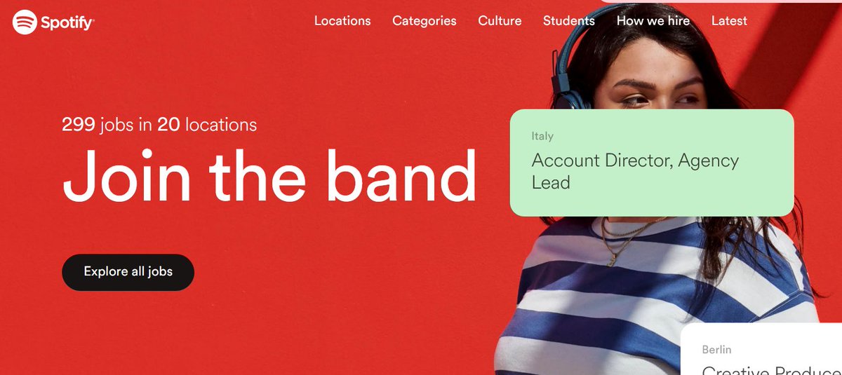30/ Spotify: "join the band"(and make 1 cent per 1000 streams)