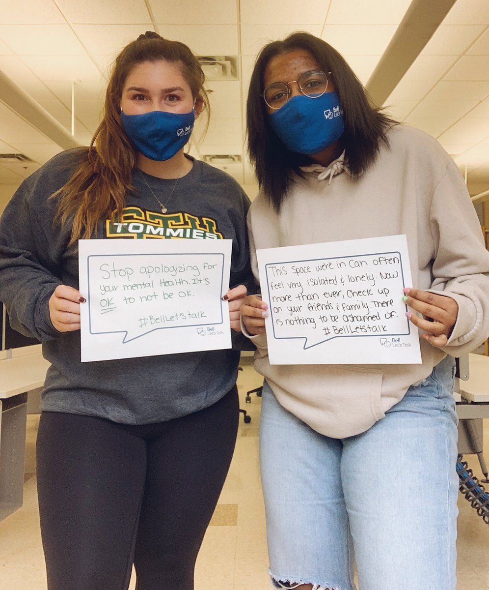 #BellLetsTalk  No one should ever have to apologize for not being ok! 💙💙 <a href="/hope11metallic/">h</a> <a href="/marboucher_/">Mar</a>