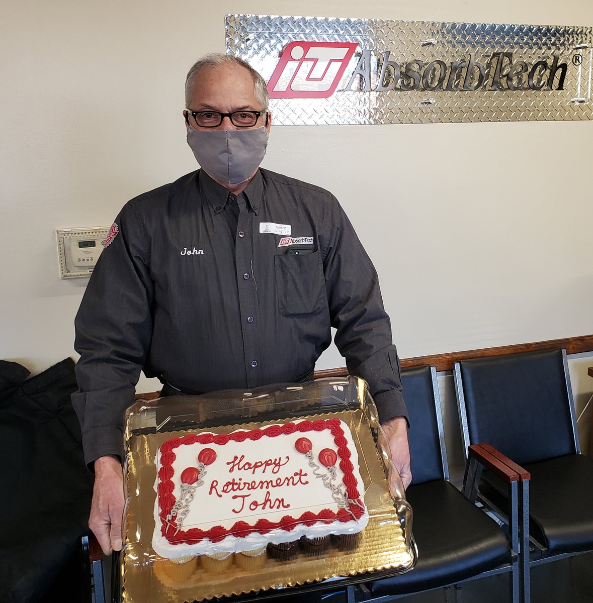 This week we celebrated the retirements of two team members.
We want to thank both John and Gary for being so loyal and dedicated to the success of ITU AbsorbTech. We wish you both the very best!
#ITUAbsorbTechFamily #EmployeeAppreciation #Congratulations