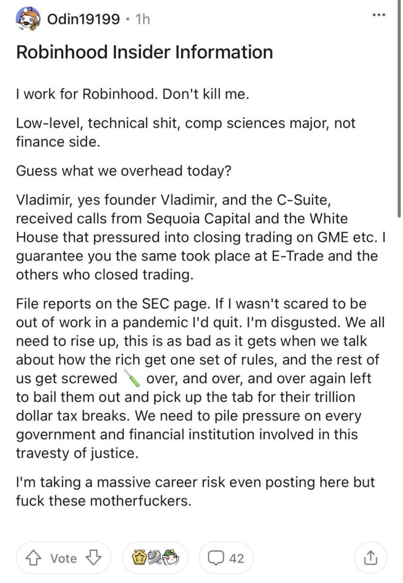 Everyone is ready to risk everything to salvage the little sanity left "We need to rise up, this is as bad as it gets when we talk about how the rich get one set of rules and the rest of us get screwed."