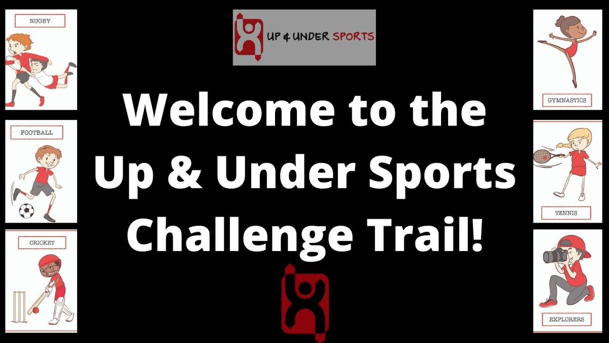 UpandUnderSport's tweet photo. 📣🚨IT'S FINALLY HERE!!📣🚨
✨THE SPORTS CHALLENGE TRAIL!✨
👉 Click on the link, and head over to our website to download your very own map! 
https://t.co/tC0ZmENnCc
Download the map and follow along with all the videos and trying out challenges from lots of different sports! https://t.co/RJ9rcwXzOZ