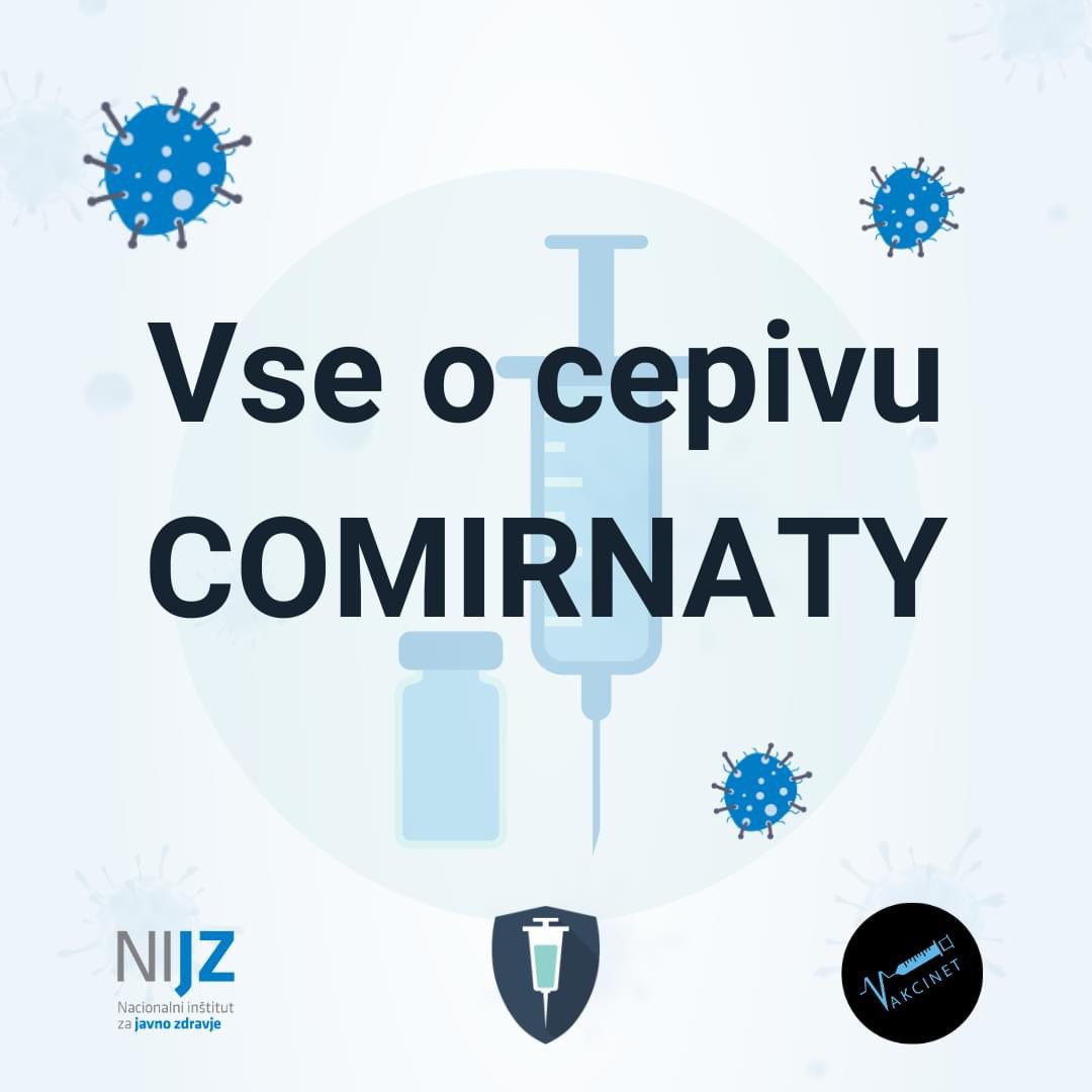 Projekt_Imuno's tweet photo. Najpomembnejše informacije o cepivu Comirnaty smo zbrali kar v tej objavi, v prihodnjih pa se bomo vsake teme lotili podrobneje. Veseli bomo tudi vaših vprašanj o cepljenju proti COVID-19, na katera bomo potem pripravili odgovore in jih delili z vami! https://t.co/8mZTiRFKKs