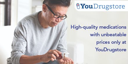 Time for a refill? Visit YouDrugstore.com for easy online ordering!
#homedelivery #youdrugstore #canadianmeds #onlinepharmacy