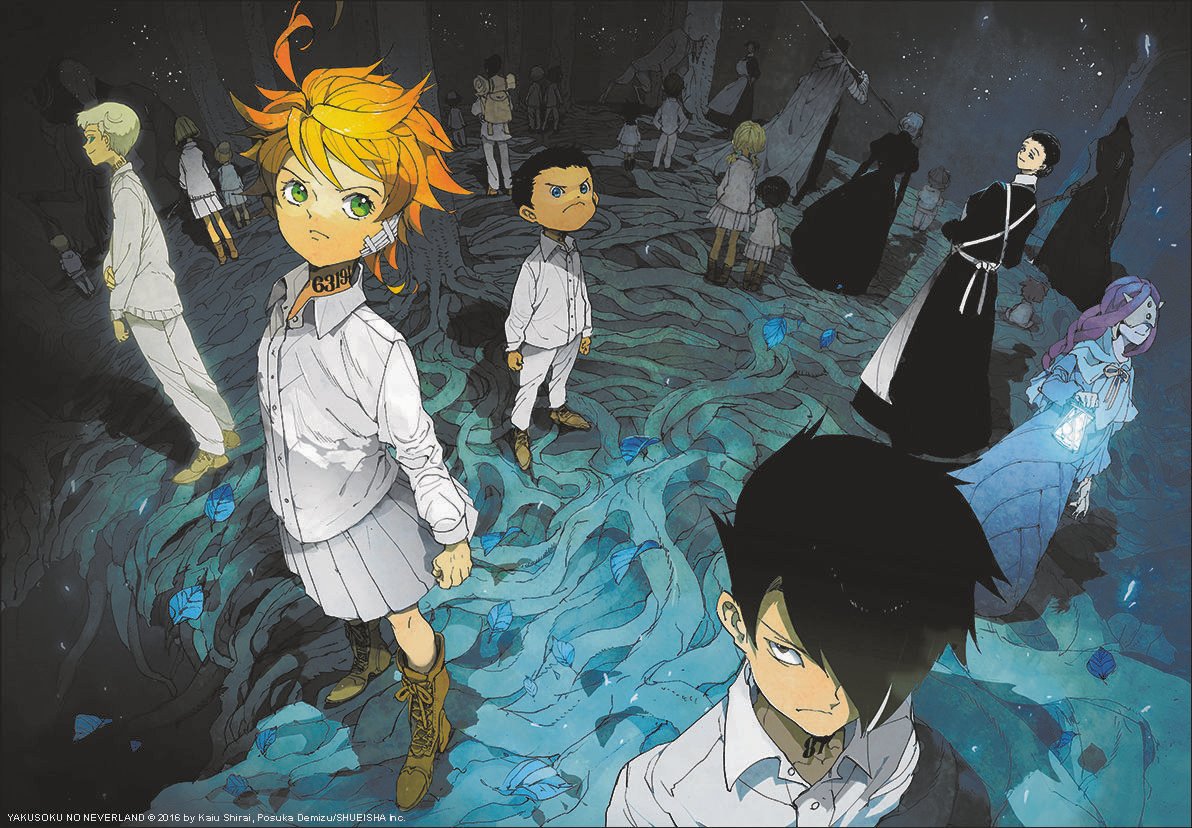 Yakusoku, anime, norman, the promised neverland, HD phone wallpaper