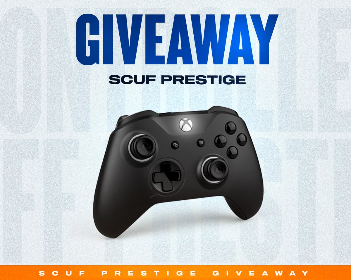 DeyyFN's tweet photo. SCUFF PRESTIGE GIVEAWAYVideo game 
To enter:
Follow 
@Splasheyy
 &amp; 
@DeyyFN
Like and retweet also tag 2 friends 
Turn post notification’s on Ends in 3 weeks GOODLUCK https://t.co/LfiCcJBqrj