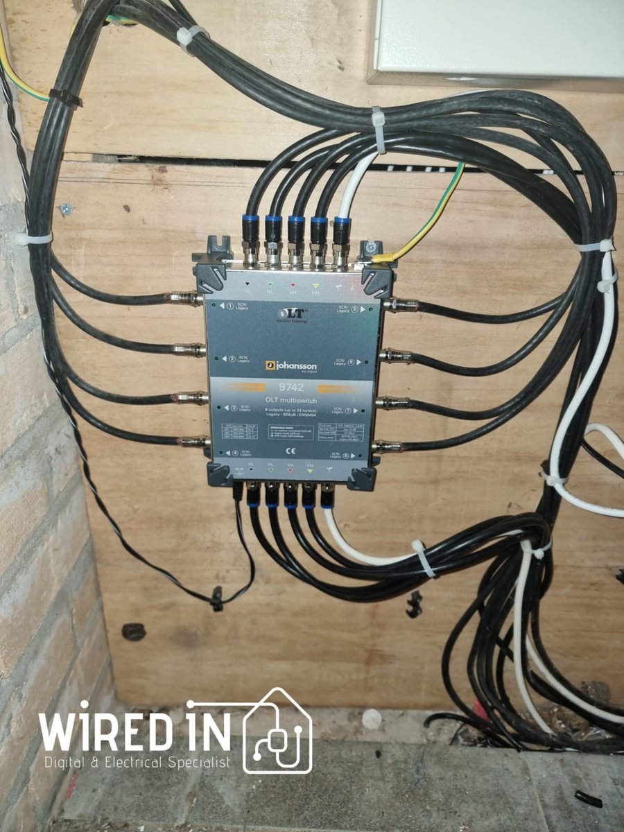 wiredinltd's tweet image. Supplied and fitted JOHANSSON 9742 SCR Multiswitch.