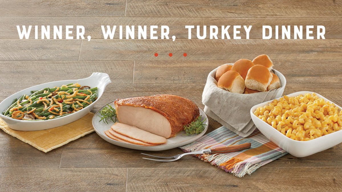 The Honey Baked Ham Company On Twitter Let Our Turkey Do The Talking With Our Winner Winner Turkey Dinner Includes Everything You Need For A Delicious Meal A Honey Baked Turkey Breast