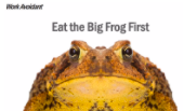 SarahGamradt's tweet photo. Tackle it even if it is slimy and gross. The next frog will be easier to eat! @MCUSDSupe offered some great reflective questions for time management this morning! @KomenskyLions #IPAAPSummit https://t.co/SzcZDJRFqI