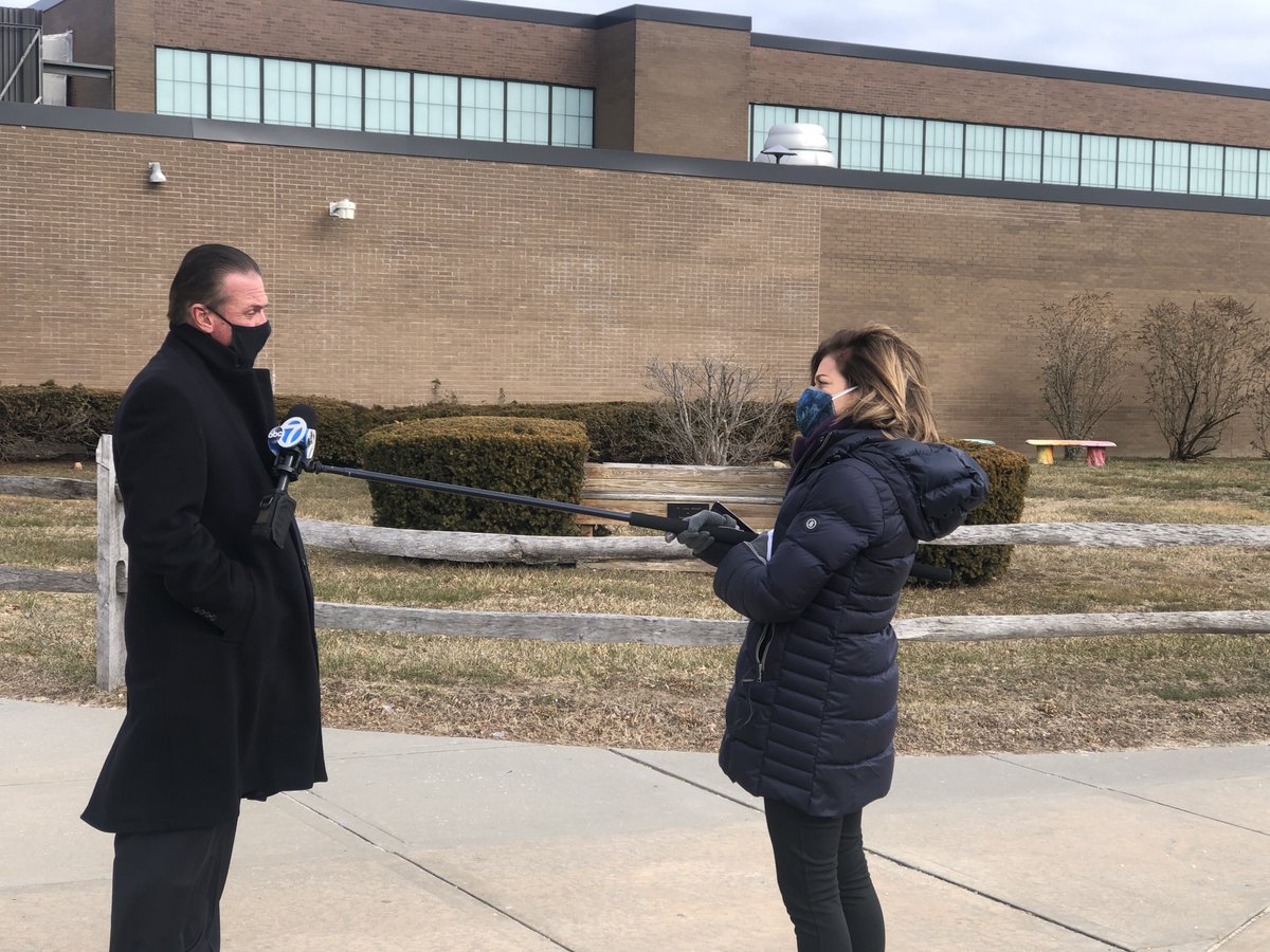 Tune in to <a href="/ABC7NY/">Eyewitness News</a> today at 4:30PM for a story on Longwood welcoming back students to four-day per week in-person instruction! #LCSDPride #LongwoodStrong