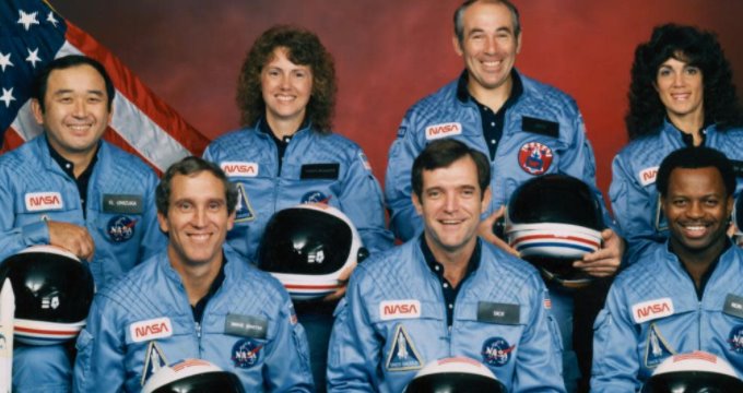 Jan. 28, 1986, seven astronauts "slipped the surly bonds of earth to touch the face of God." America's space program was never the same. Sad day for the world. Tragic event for engineering. Tremendous loss for engineering ethics. deadlines&amp;money VS safety
#sanelination