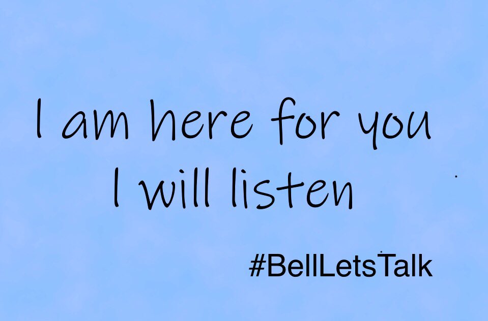 SandySoave's tweet photo. #BellLetsTalk  Let’s stop the stigma completely.  Mental health is health. https://t.co/wbkzIbEZKT