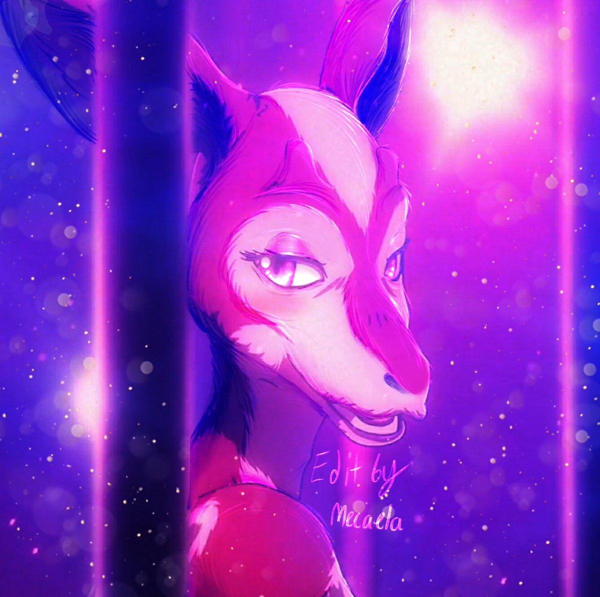 TheMistyKoala's tweet photo. Today i am posting something a little different, This morning i watched season 2 episode of Beastars and got inspired to make a little edit of Cosmo the Okapi💞

#Beastars #beastarsseason2 #beastarsseason2edit #beastarscosmo #beastarscosmoedit #furry #BeastarsSpoilers https://t.co/Tal8lvp5t5