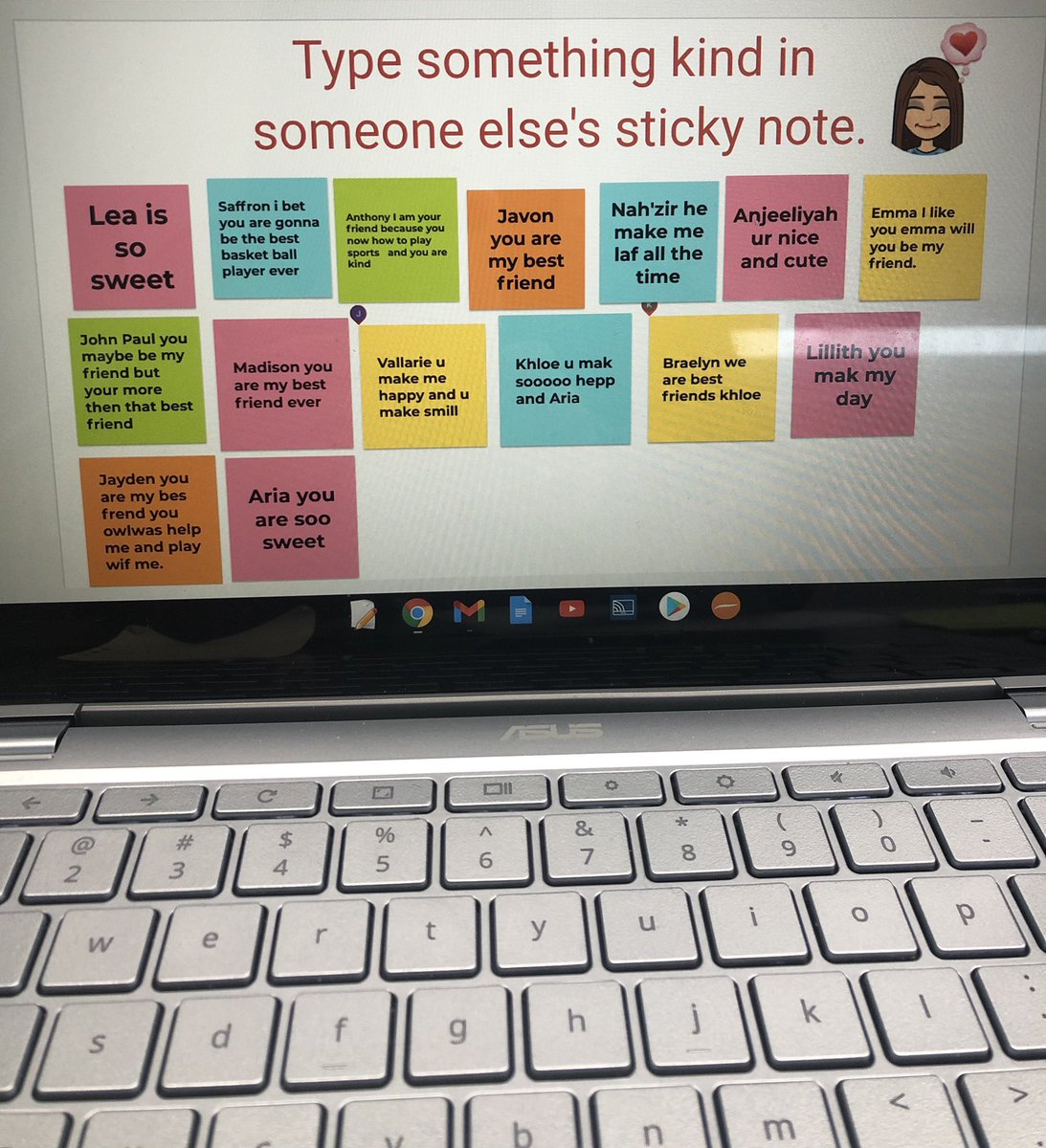 Starting our day by spreading kindness! 💓🌈 <a href="/Frps_Tansey/">James Tansey School</a> #tanseycares #tanseytigers