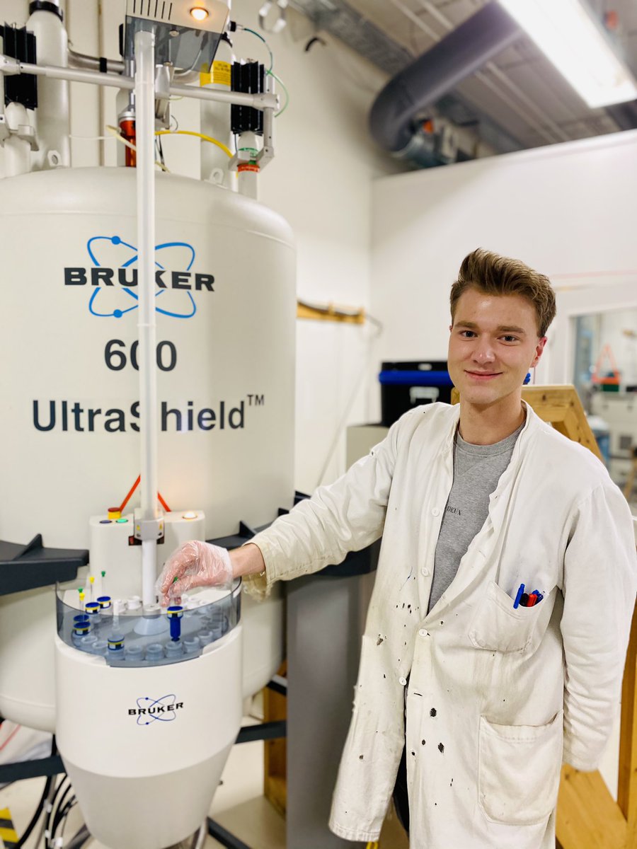 #Meet_The_Frølund_Lab

Our MSc student @lassebrokmose did his BSc in Chemistry at @Science_KU, before joining forces in our lab at @ILF last year. His prime focus now is to apply his fine skills &amp; broad knowledge on developing novel binders for the #GHB target