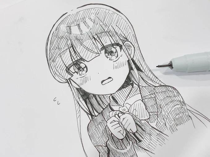 瑠東さんに出てくる文美ちゃんのらくがき 